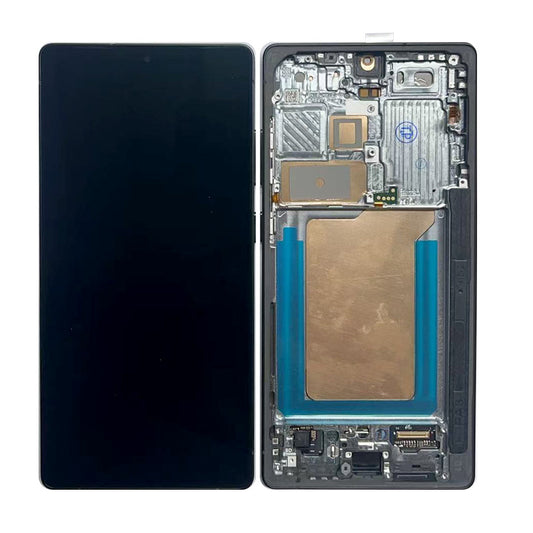 Samsung S25Ultra S938 Service Pack OLED Assembled With Third Party Frame Black