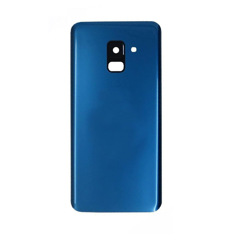 SAMSUNG A8(2018) BACK GLASS BLUE