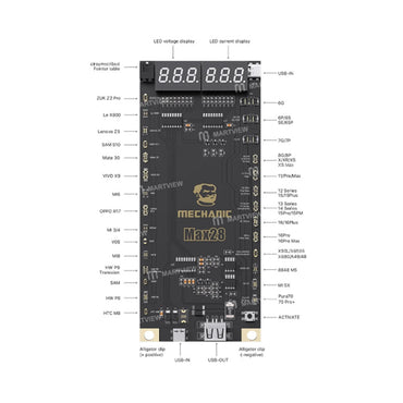 Mechanic Max 28 Battery Charging Activation Board (Up to iPhone 16 Serials)