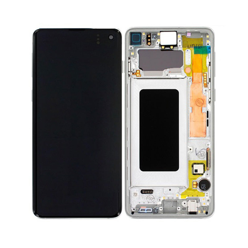 SAMSUNG S10 SCREEN PRISM WHITE GH82-18850B (SERVICE PACK)