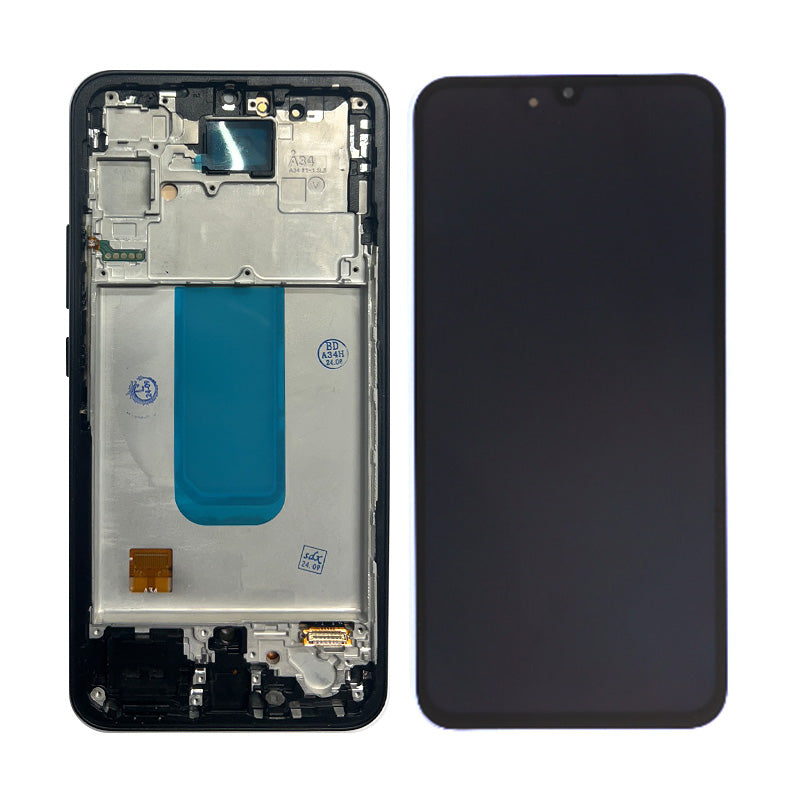 Samsung A34 5G Screen Black (Aftermarket OLED)