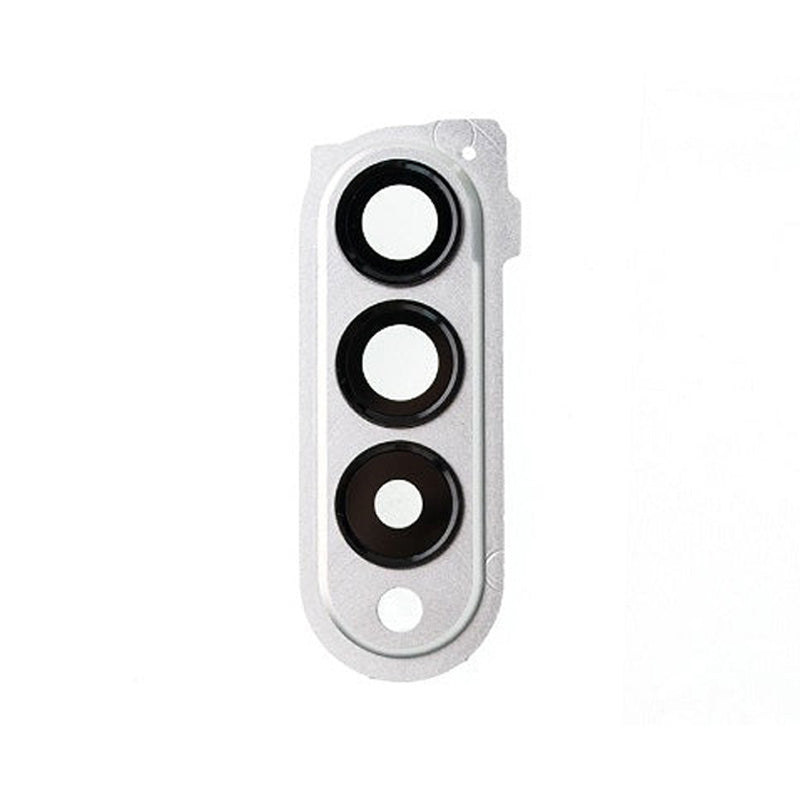 Samsung Z Fold 3 5G F926 Back Camera Lens with Frame Silver (Best Aftermarket)