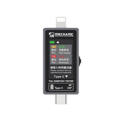 Mechanic T-824 Audio Detections for iPhone Lightning and Androids Type C Ports Devices