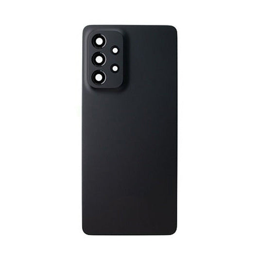 SAMSUNG A53 5G BACK COVER GLASS BLACK (BEST AFTERMARKET)