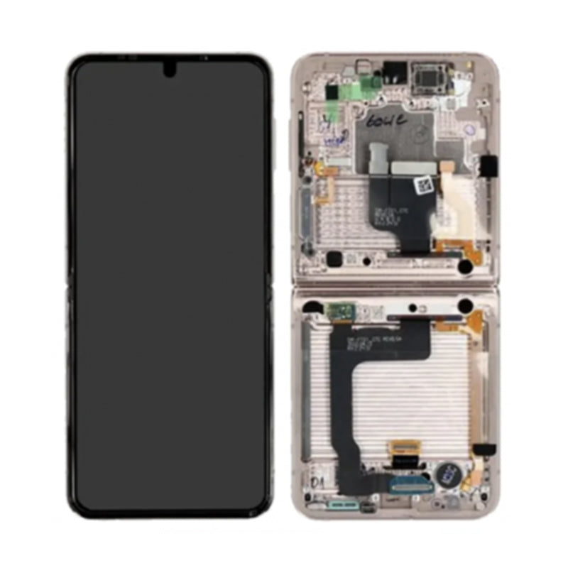 SAMSUNG Z FLIP 4 5G F721 INNER SCREEN SILVER GH82-30238F (SERVICE PACK)