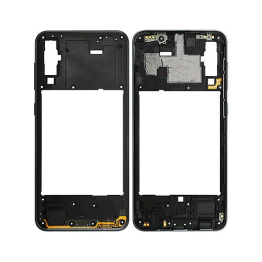 SAMSUNG A50 MIDDLE FRAME WITH POWER VOLUME FLEX BLACK