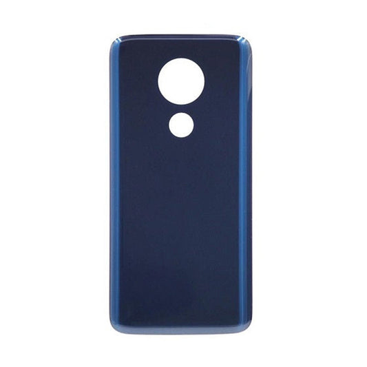 MOTOROLA G7POWER BACK GLASS BLUE