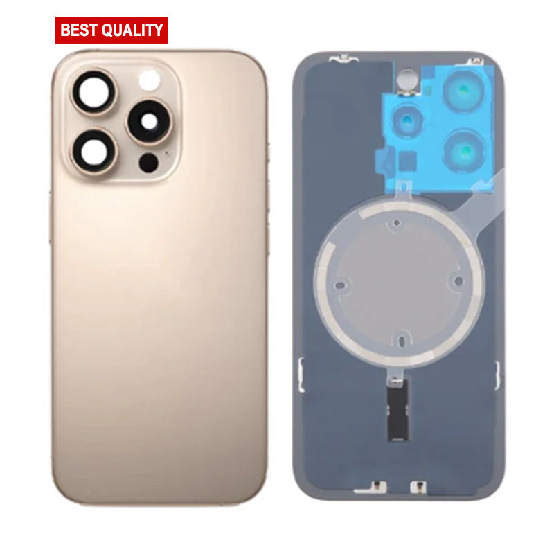 Back Panel with Magnet Desert No Logo for iPhone 16Pro (Best Aftermarket)