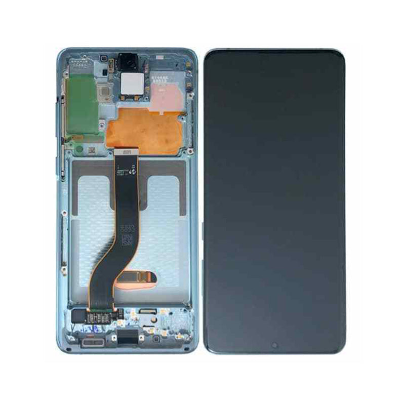 SAMSUNG S20PLUS SCREEN BLUE GH82-31442D (SERVICE PACK)