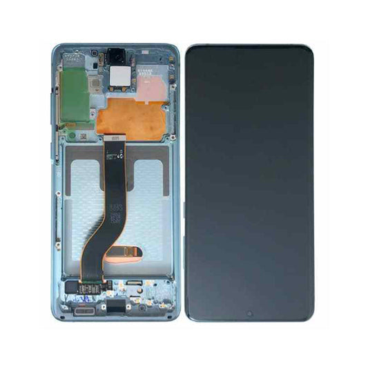 SAMSUNG S20PLUS SCREEN BLUE GH82-31442D (SERVICE PACK)