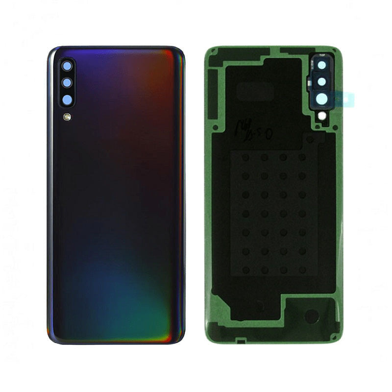 SAMSUNG A70 BACK GLASS COVER BLACK