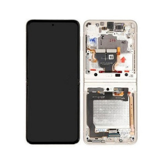 SAMSUNG Z FLIP 3 5G F711 INNER SCREEN CREAM GH82-27243B (SERVICE PACK)