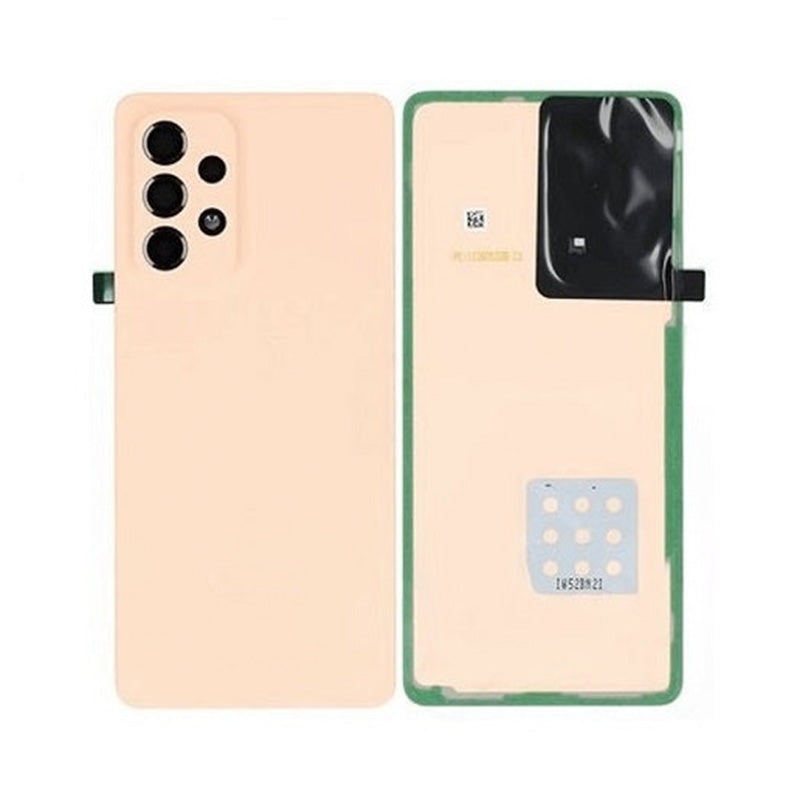 SAMSUNG A53 5G BACK GLASS COVER PEACH (BEST AFTERMARKET)