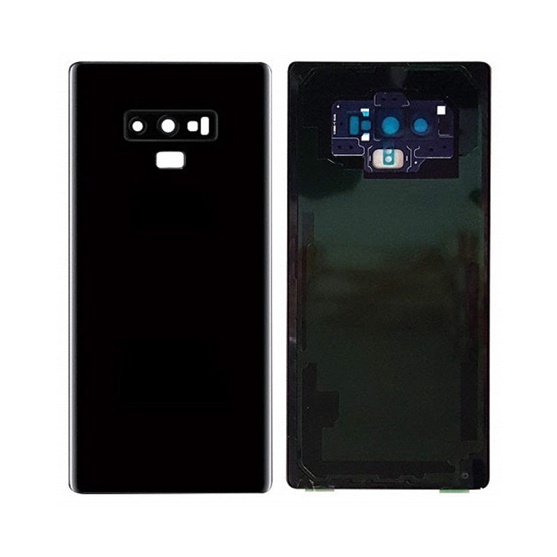 SAMSUNG NOTE 9 N960 BACK GLASS COVER BLACK (AFTERMARKET PREMIUM)