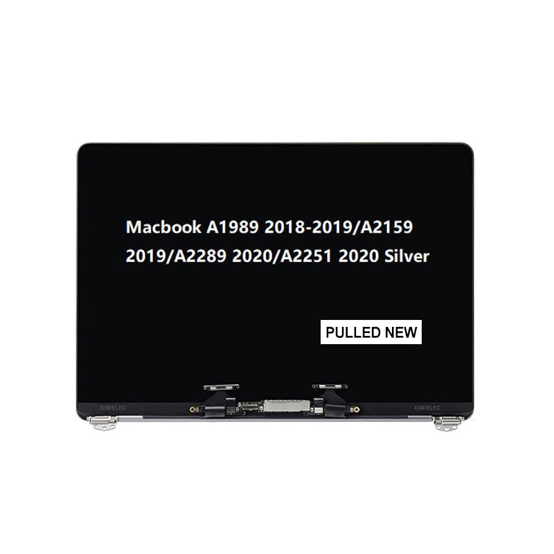 Macbook Pro13 A1989 2018-2019/A2159/A2289/A2251 2019-2020 Screen Silver Pulled With Third Party Frame