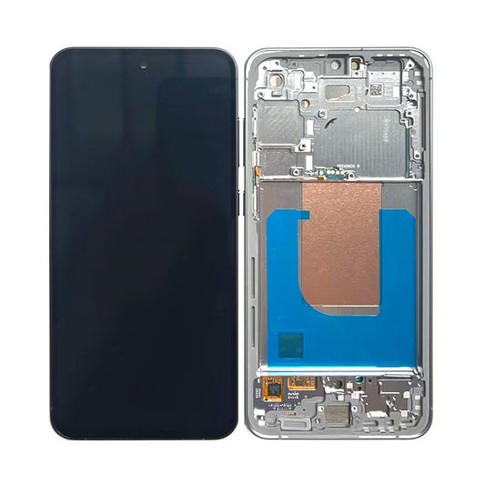 Samsung S24FE Service Pack OLED Assembled With Third Party Frame Silver