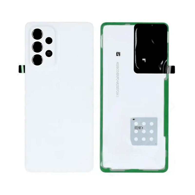 SAMSUNG A33 5G BACK COVER GLASS WHITE (BEST AFTERMARKET)