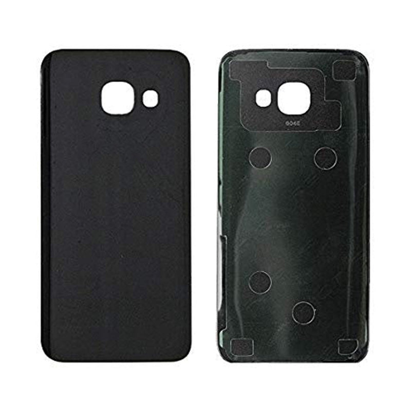 SAMSUNG A5(2017) BACK GLASS COVER BLACK