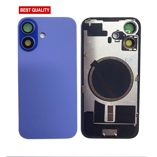Back Panel with Magnet Purple No Logo for iPhone 16 (Best Aftermarket)