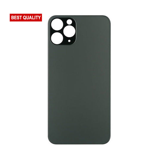 Back Glass Green No Logo for iPhone 11Pro Max (Best Aftermarket)