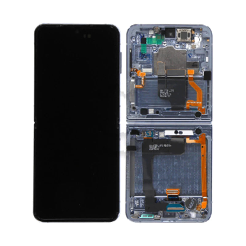 SAMSUNG Z FLIP 4 5G F721 INNER SCREEN BLUE GH82-30238D (SERVICE PACK)