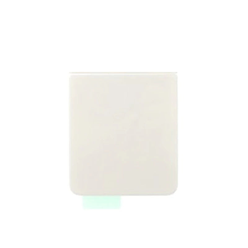 SAMSUNG Z FLIP 3 5G F711 BACK BOTTOM GLASS WHITE (AFTERMARKET PREMIUM)