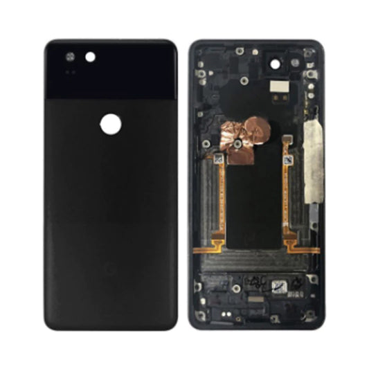 GOOGLE PIXEL2 BACK HOUSING BLACK (PULLED)
