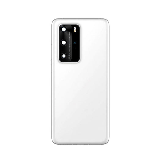 HUAWEI P40 BACK GLASS WHITE