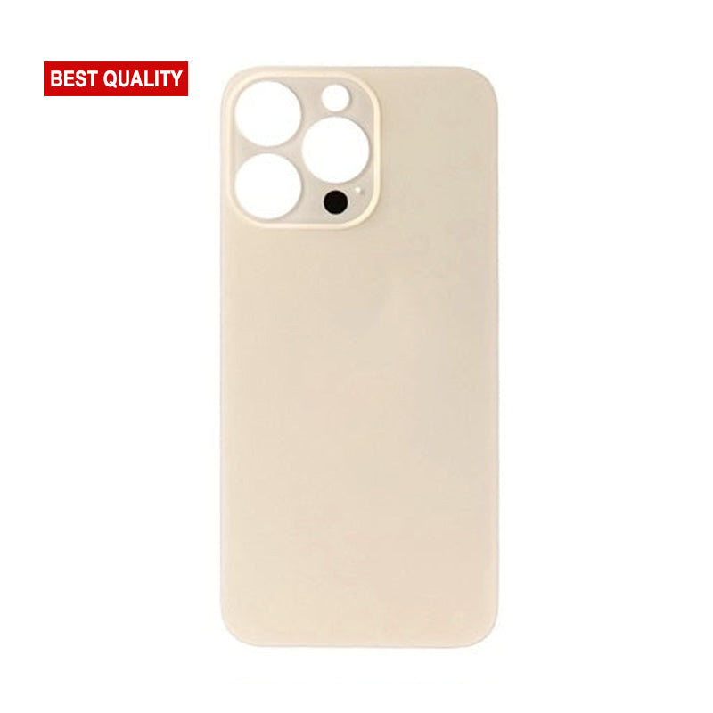 Back Glass Gold No Logo for iPhone 13Pro Max (Best Aftermarket)