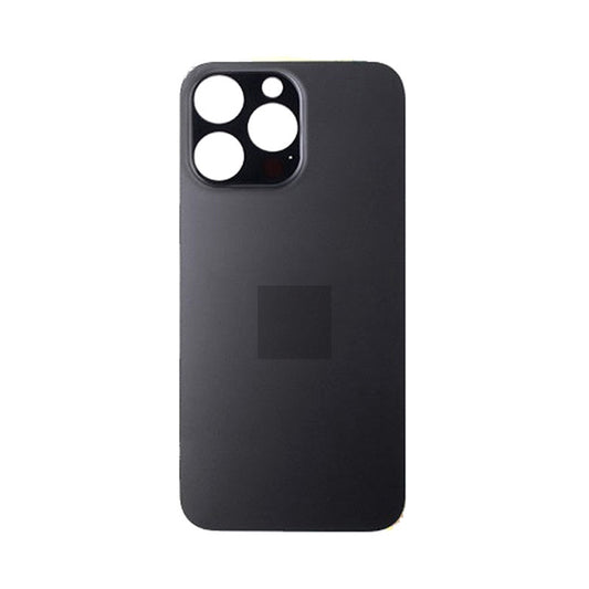 Back Glass Black No Logo For iPhone 14Pro (Aftermarket Premium)
