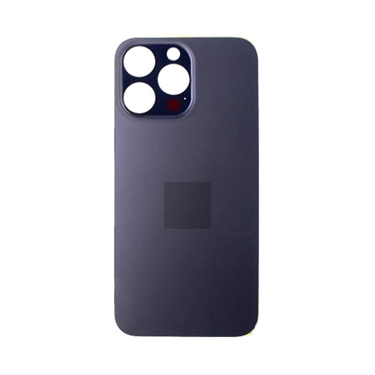 Back Glass Purple No Logo Pre-Installed 3M Adhesive For iPhone 14Pro (Aftermarket Premium)