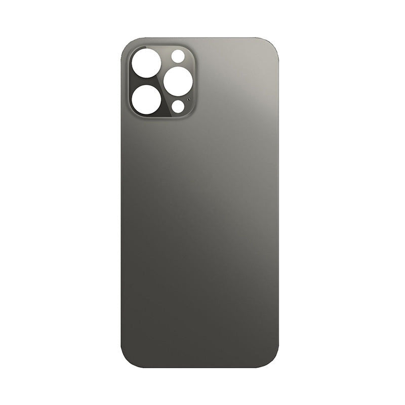 Back Glass Black No Logo for iPhone 12Pro (Aftermarket Premium)