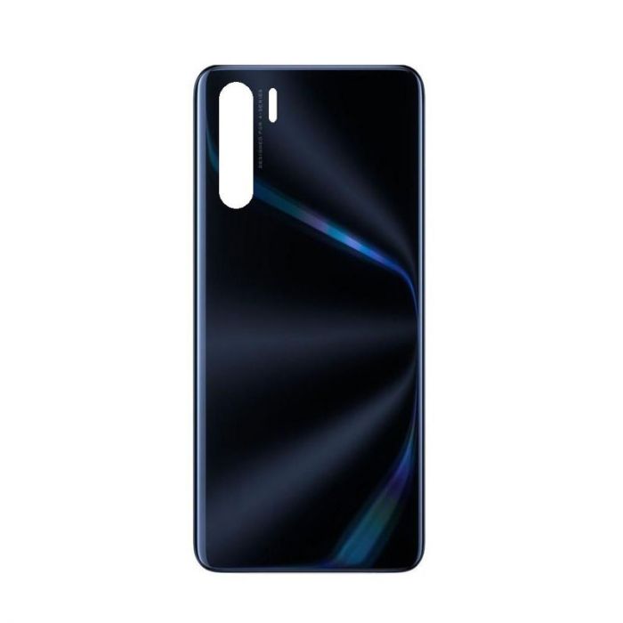 OPPO A91 BACK GLASS BLACK