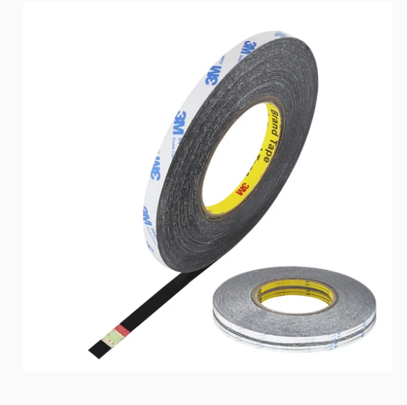 STRONG 3M DOUBLE SIDE STICKY TAPE BLACK (3MM)