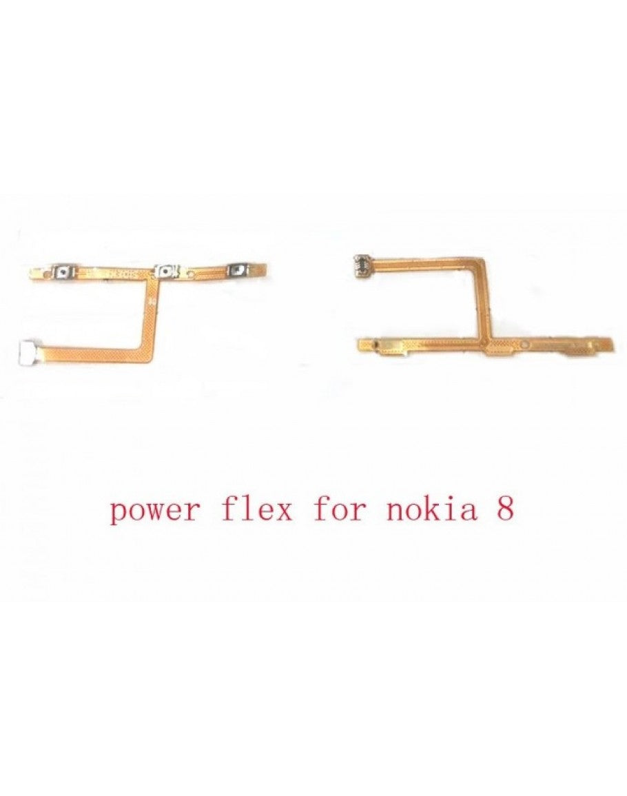 NOKIA 8 VOLUME AND POWER ON OFF FLEX