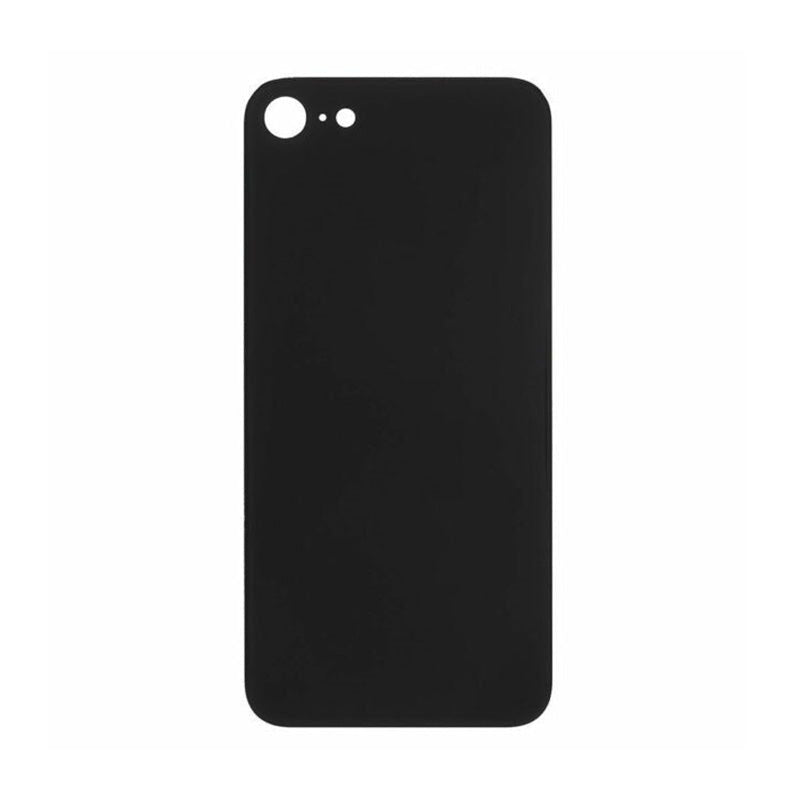 Back Glass Black No Logo for iPhone 8Plus (Aftermarket Premium)